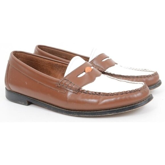 GH Bass Men's Larson Weejuns® Penny Loafer Leather Shoes Size 11 Preppy Academia - Picture 1 of 12